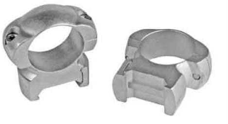Weaver Grandslam Rings 1" X-High Silver 49323